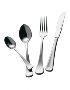 Maxwell & Williams Cosmopolitan 16 Piece Cutlery Set Grey