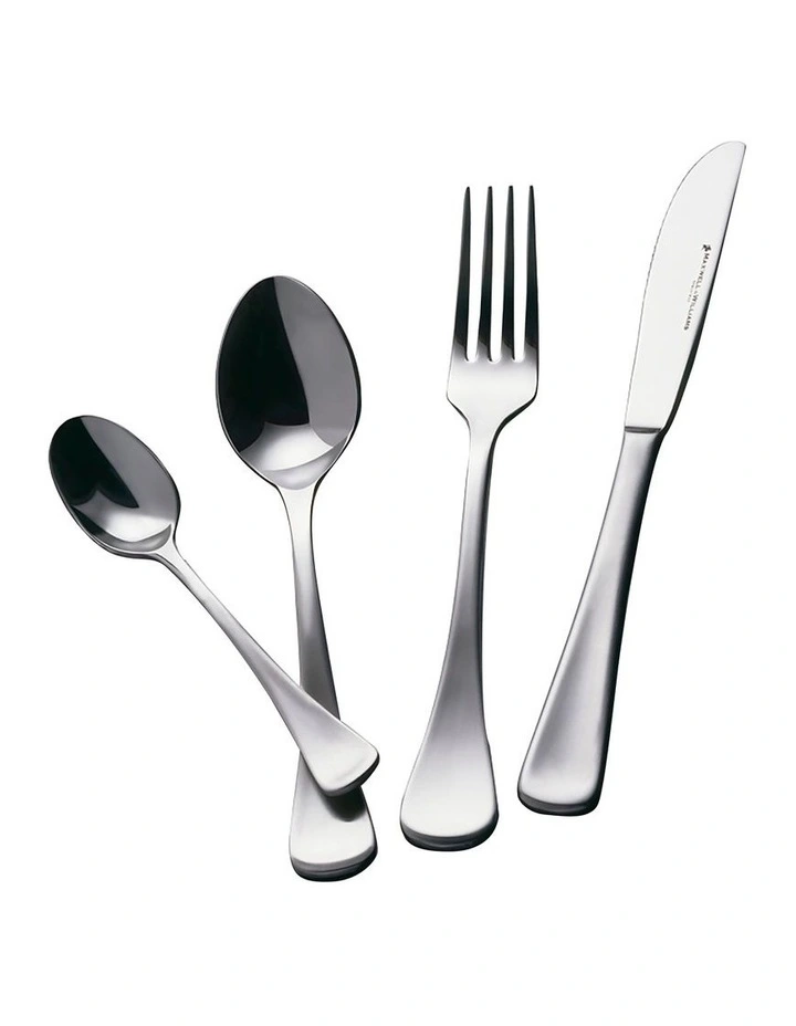 Maxwell & Williams Cosmopolitan 16 Piece Cutlery Set Grey