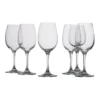 Maxwell & Williams Mansion Set Of 6 240ml White Wine Glass Gift Boxed