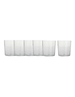 Maxwell & Williams Mansion Set Of 6 350ml Tumbler Gift Boxed