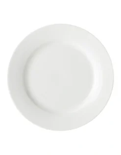 Maxwell & Williams White Basics 23cm Rim Entree Plate