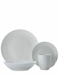 Maxwell & Williams Cashmere Resort Coupe 16 Piece Dinner Set