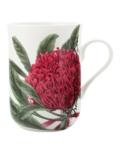 Maxwell & Williams Royal Botanic Garden Telopea 300ml Mug Gift Boxed Mixed Colour