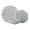 Maxwell & Williams Cashmere Villa 12 Piece Rim Dinner Set White