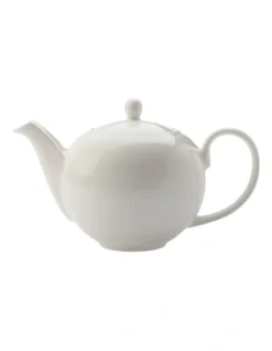 Maxwell & Williams White Basics 1L Teapot Gift Boxed