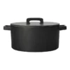 Maxwell & Williams 1.3L Round Casserole Black