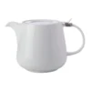 Maxwell & Williams Basics 600ml Teapot With Infuser Gift Boxed White