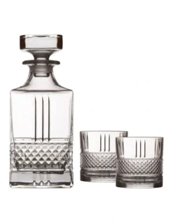 Maxwell & Williams Set Of 3 Gift Verona Whisky Tumbler Gift Box