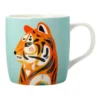 Maxwell & Williams Pete Cromer Wildlife 375ml Tiger Mug Gift Boxed Pink