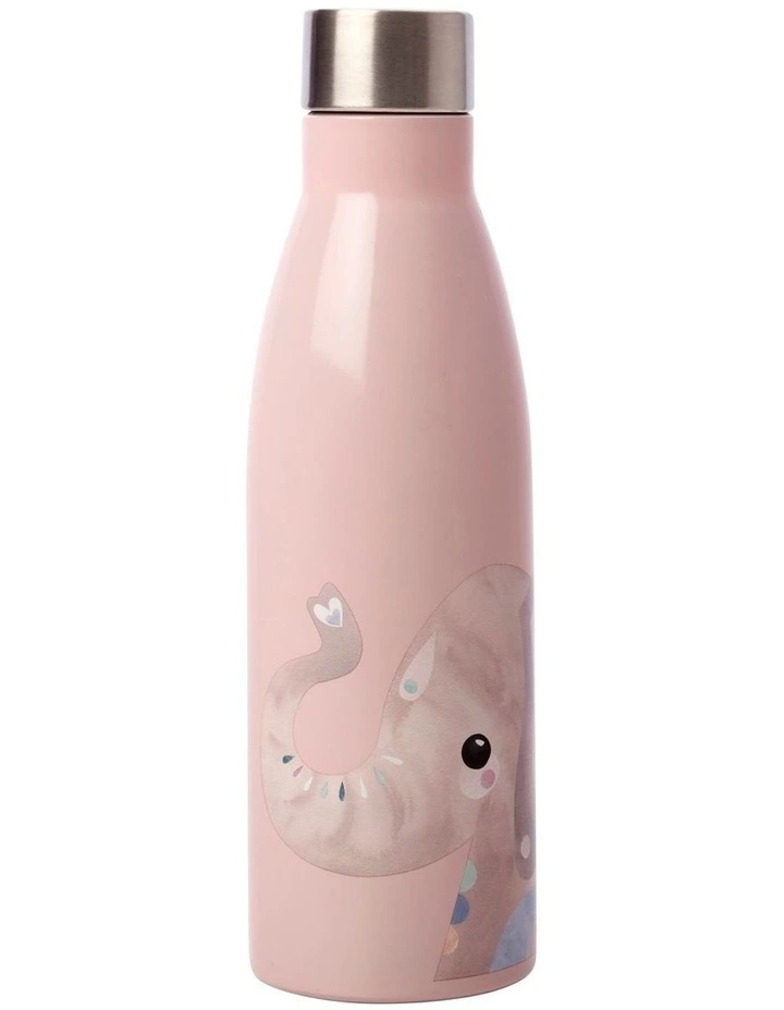 Maxwell & Williams Pete Cromer Wildlife 500ml Elephant Double Wall Insulated Bottle