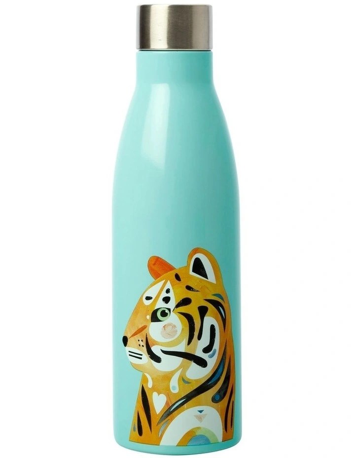 Maxwell & Williams Pete Cromer Wildlife 500ml Tiger Double Wall Insulated Bottle