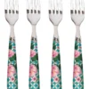 Maxwell & Williams Teas & C's Silk Road Set Of 4 Cake Fork Aqua