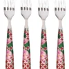 Maxwell & Williams Teas & C's Silk Road Set Of 4 Cake Fork Red