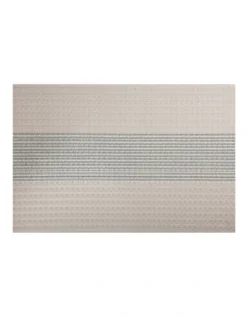 Maxwell & Williams Table Accents 45x30cm Woven Lurex Placemat Cream
