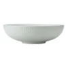 Maxwell & Williams White Basics Diamonds 25cm Round Serving Bowl White