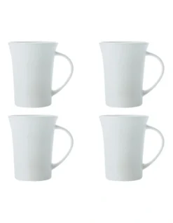 Maxwell & Williams Cashmere Flared Mug 380ML Set Of 4