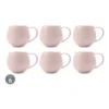 Maxwell & Williams Tint Snug Mug 450ML Rose Set Of 6