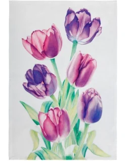 Maxwell & Williams Katherine Castle Floriade Tea Towel 50x70cm Tulip