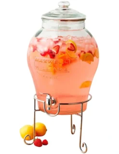 Maxwell & Williams Olde English Beverage Drink Dispenser With Stand 11L Gift Boxed