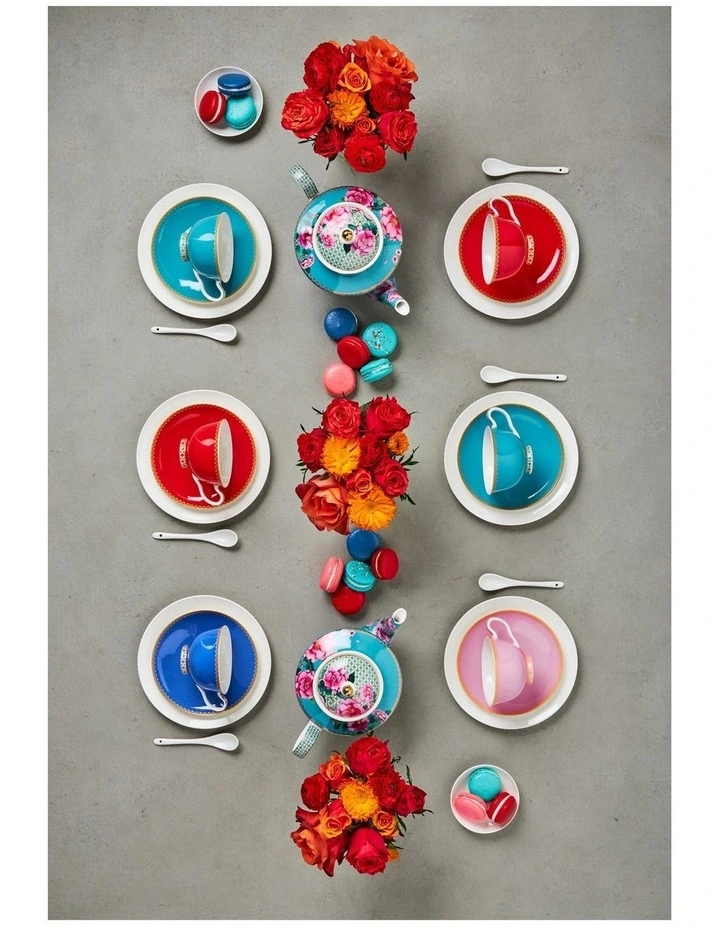 Maxwell & Williams Teas & C's Classic Footed Cup & Saucer 200ML White Gift Boxed - Image 2