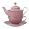 Maxwell & Williams Teas & C's Classic Tea For One With Infuser 380ML Hot Pink Gift Boxed