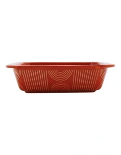 Maxwell & Williams Arc Square Baker 25x7.5cm Terracotta Gift Boxed