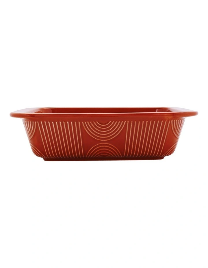 Maxwell & Williams Arc Square Baker 25x7.5cm Terracotta Gift Boxed