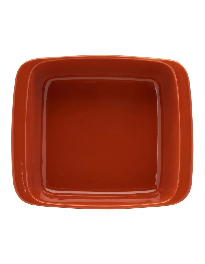 Maxwell & Williams Arc Square Baker 25x7.5cm Terracotta Gift Boxed - Image 2