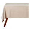 Maxwell & Williams Cotton Classics Rectangular Tablecloth 230x150cm Pebble