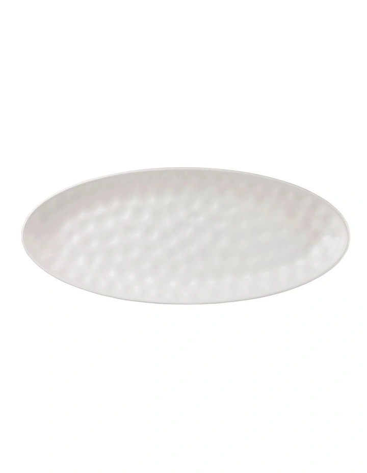 Maxwell & Williams Gravity Oval Platter 50x21cm White Gift Boxed