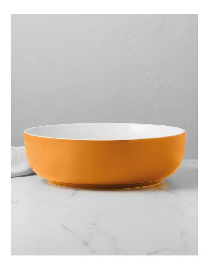 Maxwell & Williams Mezze Bowl 30cm Ochre Gift Boxed - Image 2
