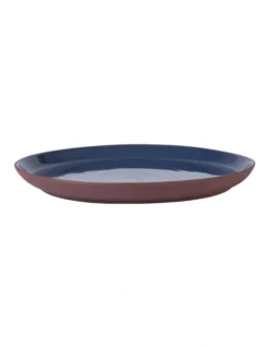 Maxwell & Williams Sienna Deep Plate 26x2.5cm Navy