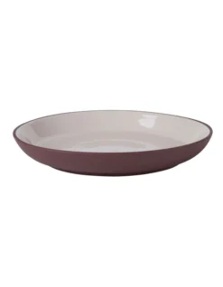 Maxwell & Williams Sienna Deep Plate 19x3cm Taupe