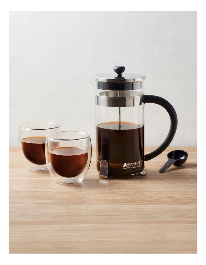 Maxwell & Williams Blend Plunger 1L With 2 Glasses Gift Boxed - Image 4