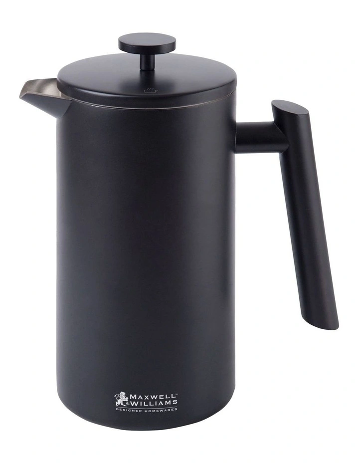 Maxwell & Williams Gift Boxed Blend Robusta Plunger 1L In Black - Image 2