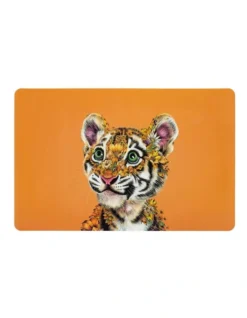 Maxwell & Williams Marini Ferlazzo Wild Planet Placemat 43.5x28.5cm Tiger In Yellow