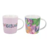 Maxwell & Williams Kasey Rainbow Be Fierce Courageous Mug Set Of 2 380ML Gift Boxed In Multi