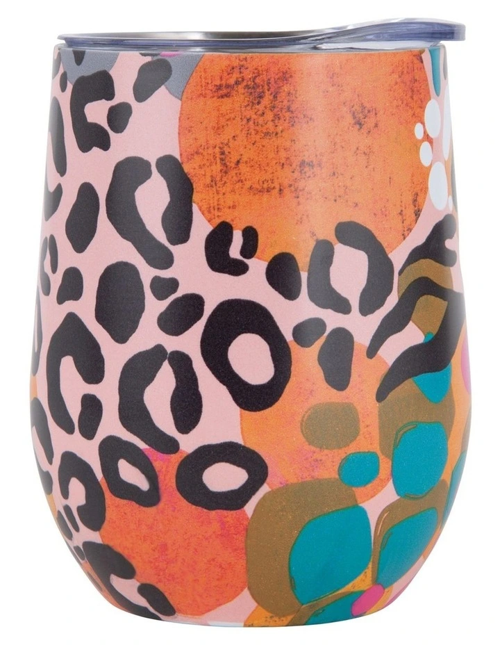 Maxwell & Williams Kasey Rainbow Be Fierce Double Wall Insulated Tumbler Strong 350ML