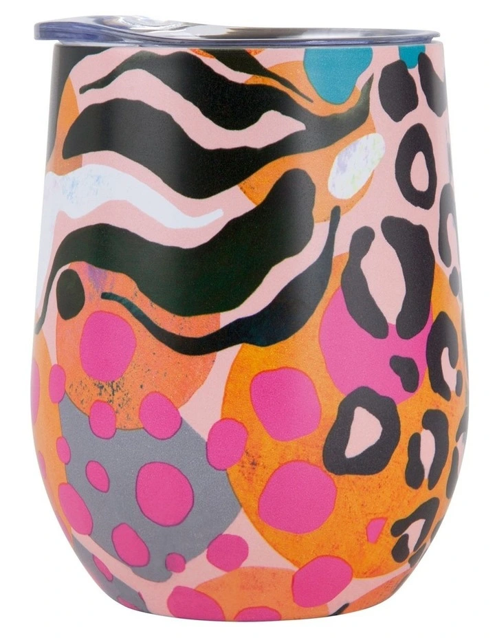 Maxwell & Williams Kasey Rainbow Be Fierce Double Wall Insulated Tumbler Strong 350ML - Image 2