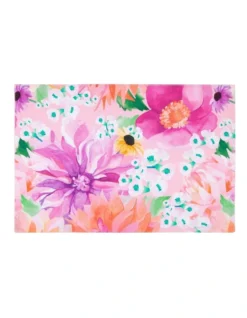 Maxwell & Williams Teas & C's Dahlia Daze Cotton Placemat 45x30cm In Multi