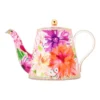 Maxwell & Williams Teas & C's Dahlia Daze Teapot With Infuser 500ml Gift Boxed In Multi