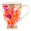 Maxwell & Williams Teas & C's Dahlia Daze Footed Mug 300ml Gift Boxed In Multi