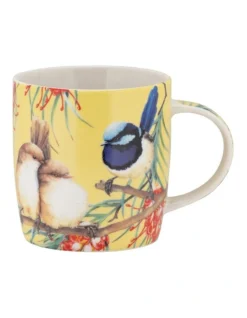 Maxwell & Williams Bird Talk Mug 370ml Superb Fairy-wrens Gift Boxed