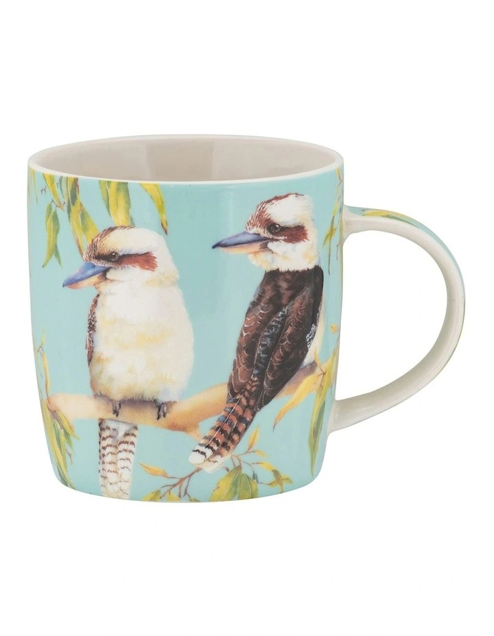Maxwell & Williams Bird Talk Mug 370ml Kookaburras Gift Boxed