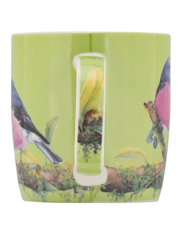 Maxwell & Williams Bird Talk Mug 370ml Pink Robins Gift Boxed - Image 3