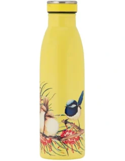 Maxwell & Williams Katherine Castle Bird Talk Double Wall Insulated Bottle 500ml Superb Fairy-wrens