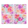 Maxwell & Williams Teas & C's Dahlia Daze Cork Back Placemat Set Of 4 34x26.5cm Assorted Gift Boxed