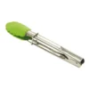 Maxwell & Williams Grabbers 18cm Silicone Mini Tongs Lime