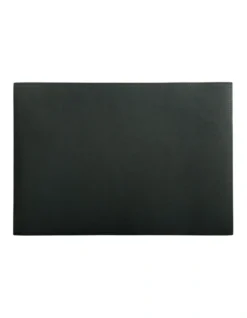 Maxwell & Williams Table Accents Leather Placemat 43x30cm In Charcoal
