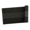 Maxwell & Williams Table Accents Woven Lurex Runner 30x150cm In Black
